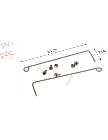 Kit Ressort Tambour Portillon Alliance pour Lave-Linge AWE 9760 GG Whirlpool