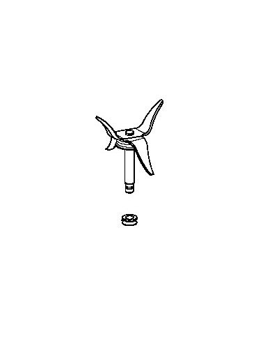 Couteau+Joint pour Robot Moulinex 