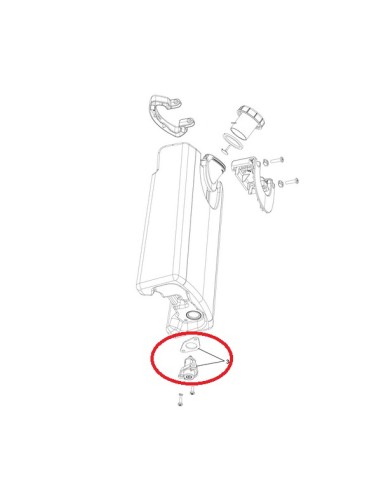 Clapet de Réservoir pour Autolaveuse Scrubtec 130E Alt Nilfisk