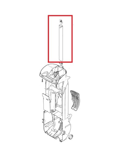 Manche en Alu pour Autolaveuse BR30/4C Kärcher