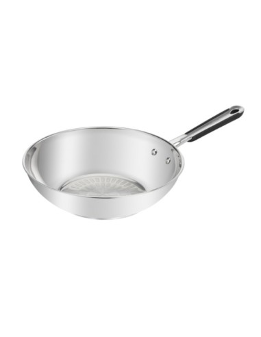 Poêle Wok 28cm Pro Inox Induction Tefal 