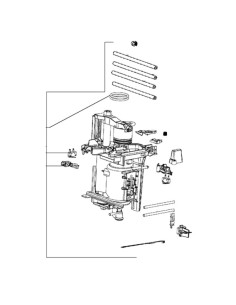 grille filtre infuseur robot cafe delonghi magnifica 5332139200