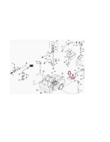 Raccord de Tuyau pour Nettoyeur Haute Pression HDS 558C Eco Kärcher