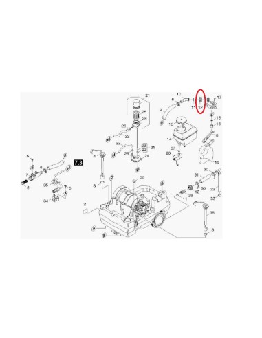 Ecrou pour Nettoyeur Haute Pression HDS 558C...