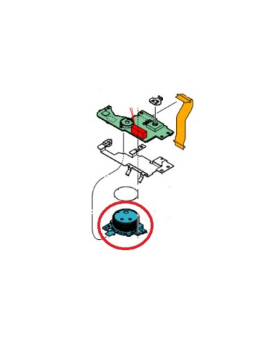 Control Switch Block pour Appareil Photo DSC-HX60 Sony