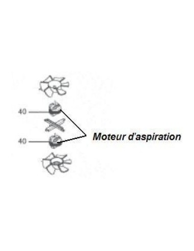 Moteur D'aspiration pour Table à Repasser RI720A Astoria
