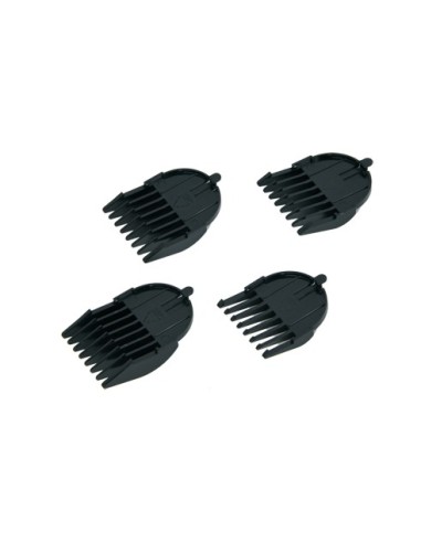Peignes à cheveux x4 pour tondeuse Rowenta