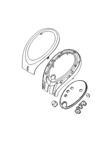 Cadran de commande + boutons pour ventilateurs Rowenta