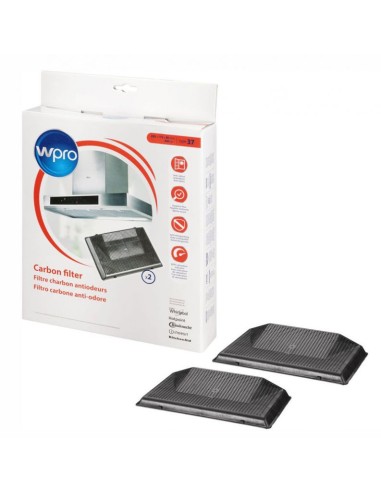 Lot de 2 Charbons pour Hotte Ariston WHIRLPOOL