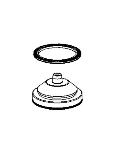 Support couteau gris + joint pour Blenders Moulinex