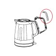 Couvercle poignée chrome pour Bouilloire Moulinex