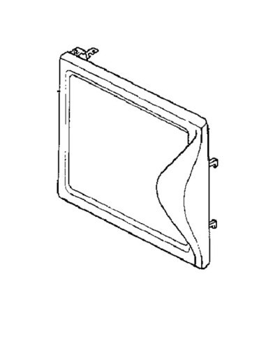 Porte Complet Blanc pour Micro-Onde MW220130 Moulinex 
