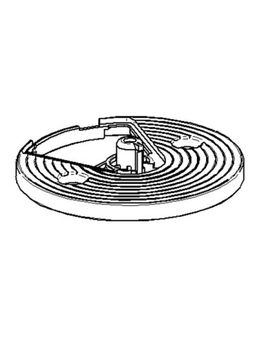 Disque Support Lame Gris pour Robots Moulinex