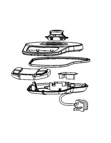 Socle + Cordon pour Théière Tefal