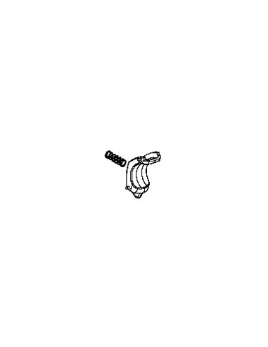Bouton & Ressort gris pour Aspirateur Rowenta