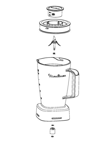 Bol Complet pour Blender Moulinex