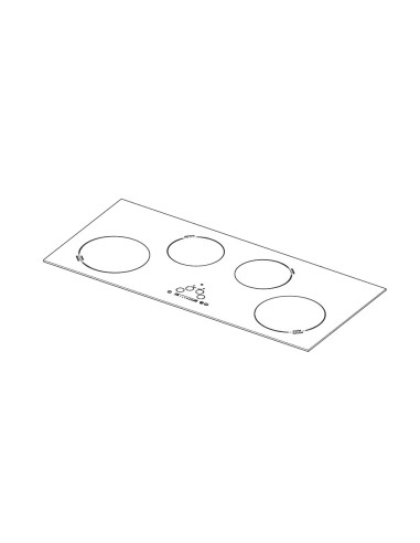 Vitre pour Table de Cuisson SH09DLTAB Scholtes
