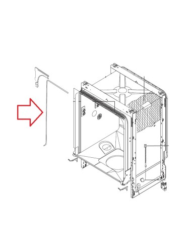 Joint de Porte pour Lave-Vaisselle Beko