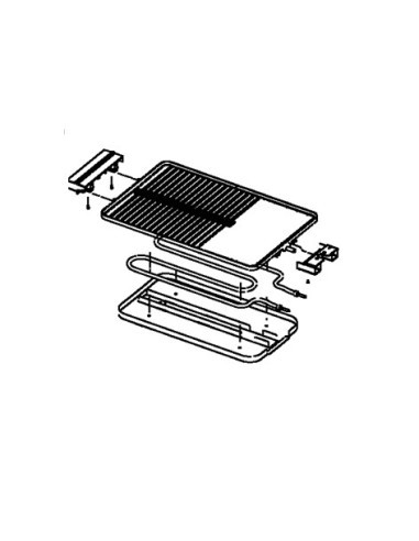 Plaque + Resistance pour Grille Viande Lono WMF