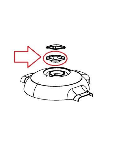 Bouton Verrou pour Cuiseur Programmable Moulinex