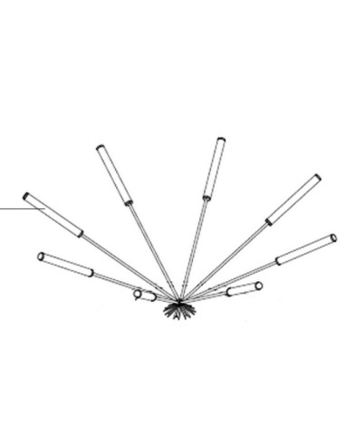Lot de 8 Fourchettes pour Appareil à Fondue QFD340 Riviera & Bar