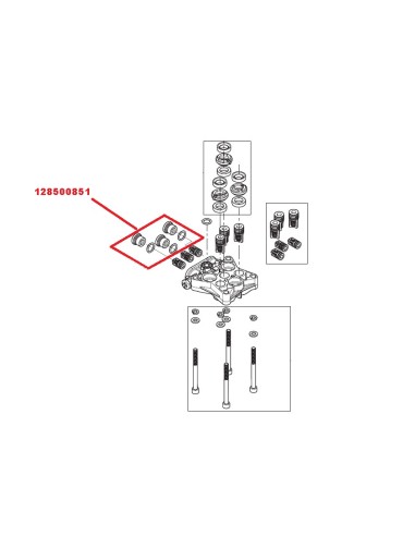 Kit Valve Pression pour Nettoyeur Haute Pression Nilfisk