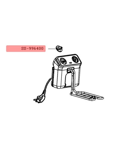 Bouton Minuterie pour Friteuse Tefal