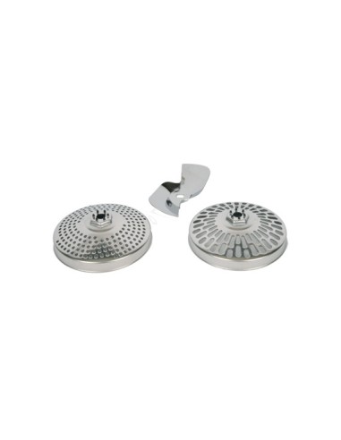 Pale + Grille X2 Petit+ Gros pour Mixeurs Moulinex