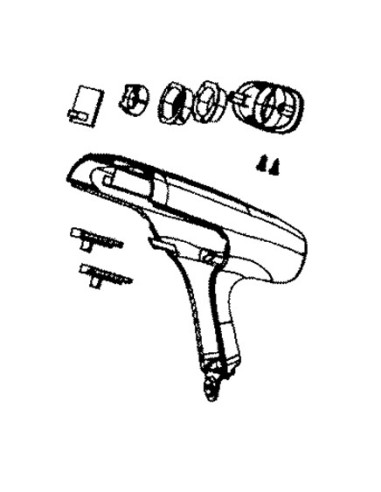 Flasque Arrière + Bouton +Verrou pour Défroisseurs Calor