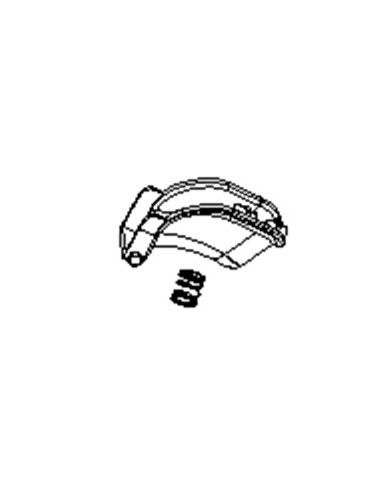 Bouton Rouge + Ressort pour Aspirateurs Moulinex