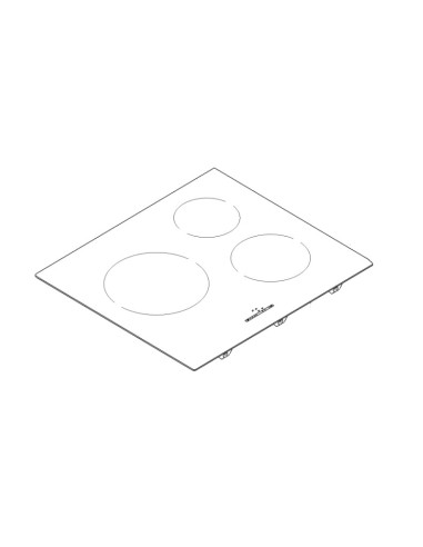 Plaque Vitroceramique pour Table de Cuisson Siemens