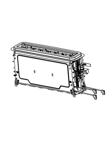 Compartiment Cuisson Complet pour Grille Pain Moulinex