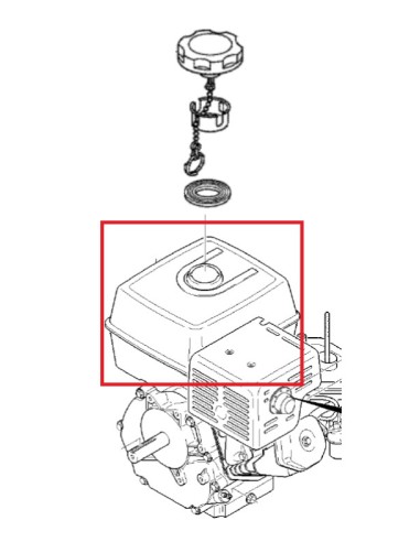 Réservoir à Essence Complet pour Nettoyeur Haute Pression Kärcher