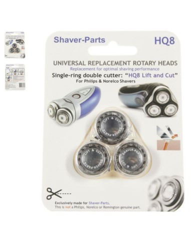 Tête de Rasoir Lift & Cup pour Rasoir Philips