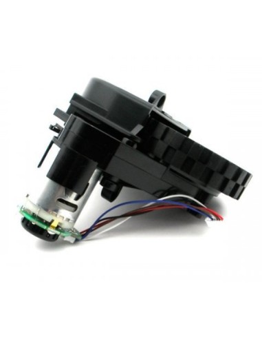 Roue Gauche + Moteur Noir pour Aspirateur Robot Rowenta