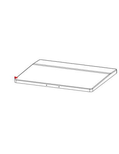 Couvercle Sans Poignée pour Plancha Blue Flame FL Campingaz