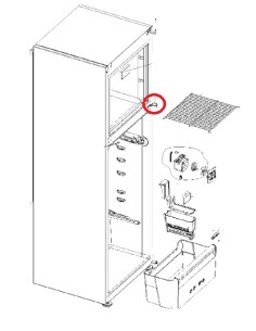 Réservoir pour Poêle à Pétrole R131C Zibro Kamin