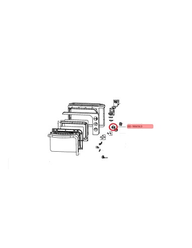 Bouton Thermostat pour Fours Seb