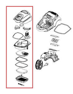 Charbon de moteur pour Aspirateur AquaVac