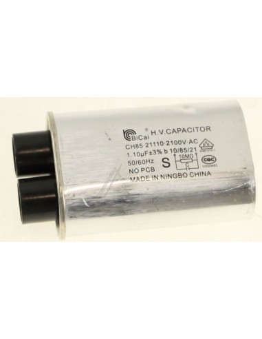 Condensateur HT 2100Vac pour Micro Onde DME1195W De Dietrich
