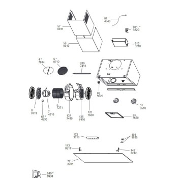 Module de Commande pour Hotte Elica
