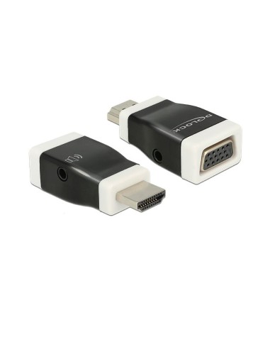 Adaptateur HDMI Male VGA Femelle avec Audio
