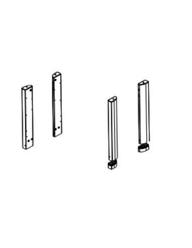 Kit Pieds x4 Mate pour Barbecue Campingaz