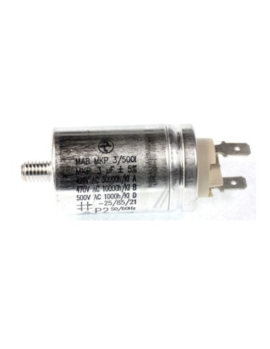 Condensateur 3UF pour Lave-Vaisselle VH1704B Brandt Oceanic