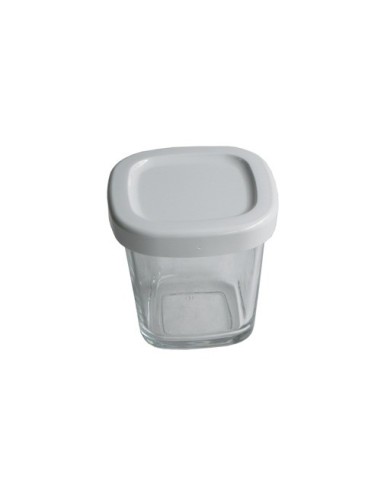 Pot + Couvercle Blanc pour Yaourtière Multi / Délices / Compact Seb / Tefal