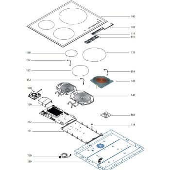 Carte de Puissance pour Plaque de Cuisson Sauter