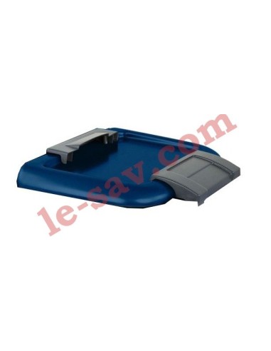 Tablette droite couleur bleue