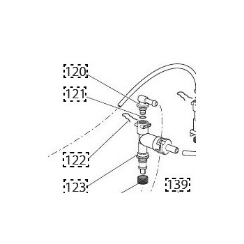 Soupape de sécurité pour machine à café Delonghi