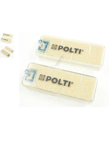 Kit de 2 Cartouches  Anticalcaire pour Balai Vapeur Polti