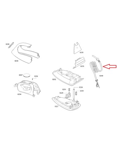 Tube + Inter Vapeur pour Centrale Vapeur Bosch